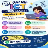 Online ICT Tuition Classes - Grade 6-11